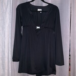 Black Calvin Klein Swimwear Coverup